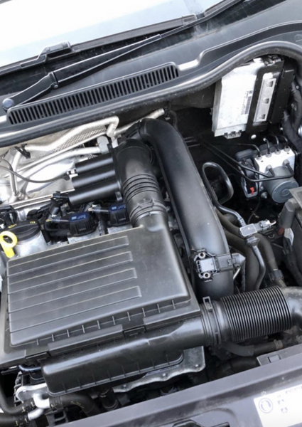 This intake fits the EA211 engine like the picture here. It comes as a 1.4tsi or a 1.2tsi